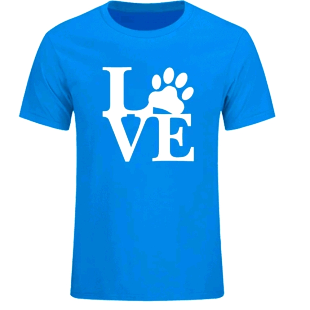 LOVE DOG PAW TEE - Picture 1 of 3